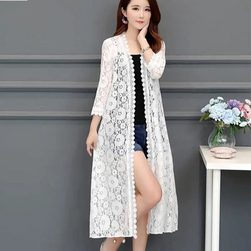 Levoire | Élégante veste pour femmes cardigan long à bords