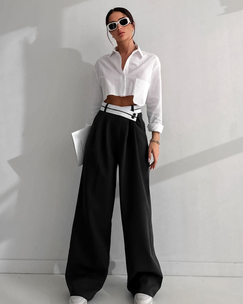 Levoire | Pantalon Long Femmes Noir