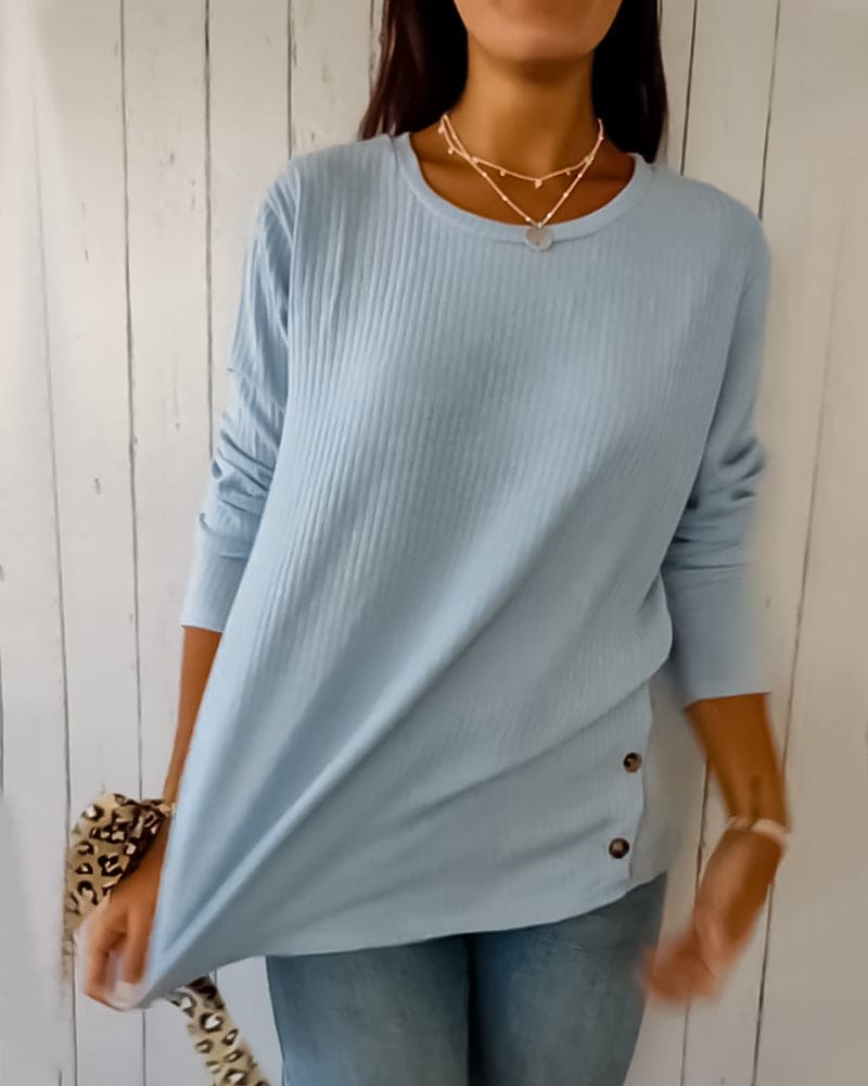 Levoire | Blouse Avec Manches Longues Et Col Rond