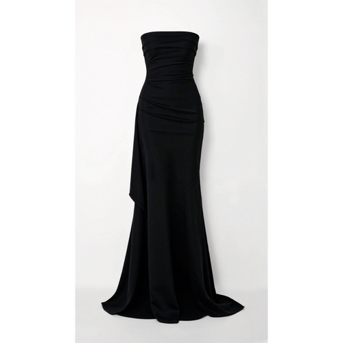 Levoire | Robe D'Invite De Mariage Froncée Sans Bretelles Pour - Femmes - Maxi