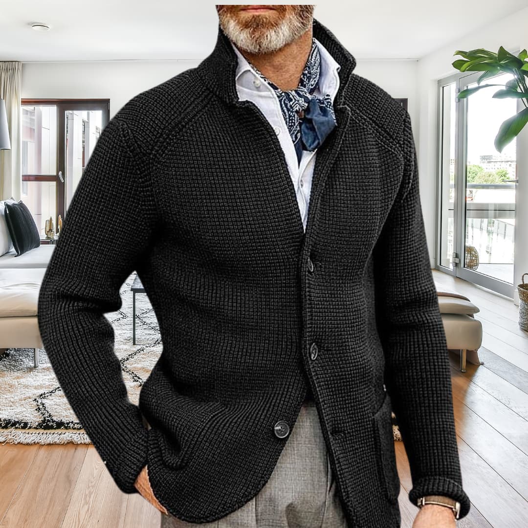Levoire | Gilet Intemporel Noir