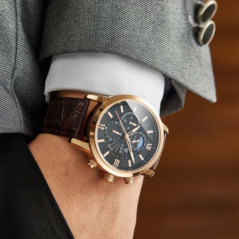 Levoire | De Luxe En Cuir Avec Mouvement À Quartz