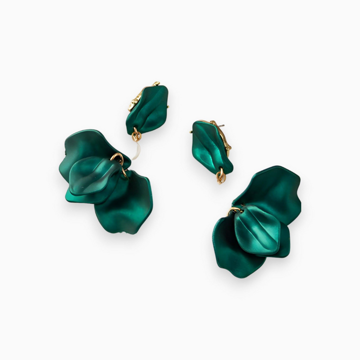 Levoire | Femmes Serenade Perles Pendentifs Doré Plaqué Vert