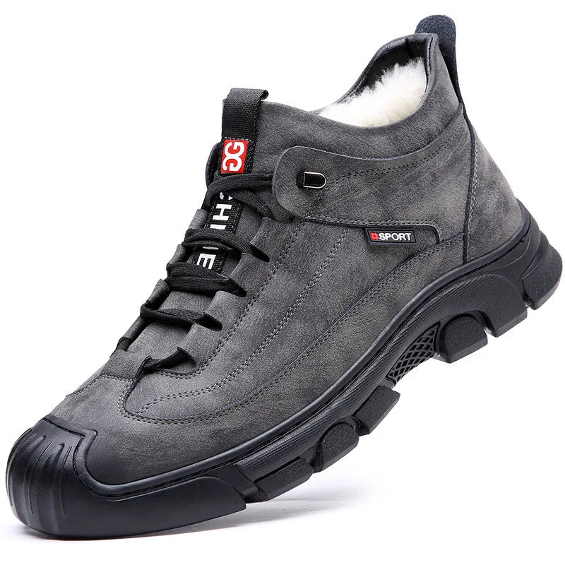 Levoire | bottes chaudes et confortables Gris