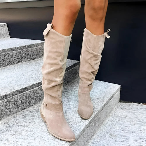 Levoire | Bottes En Cuir Jusqu'Au Genou