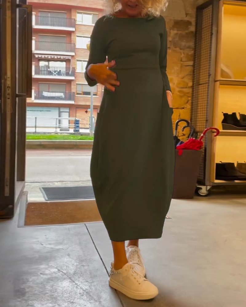 Levoire | Robe Sweatshirt Longue