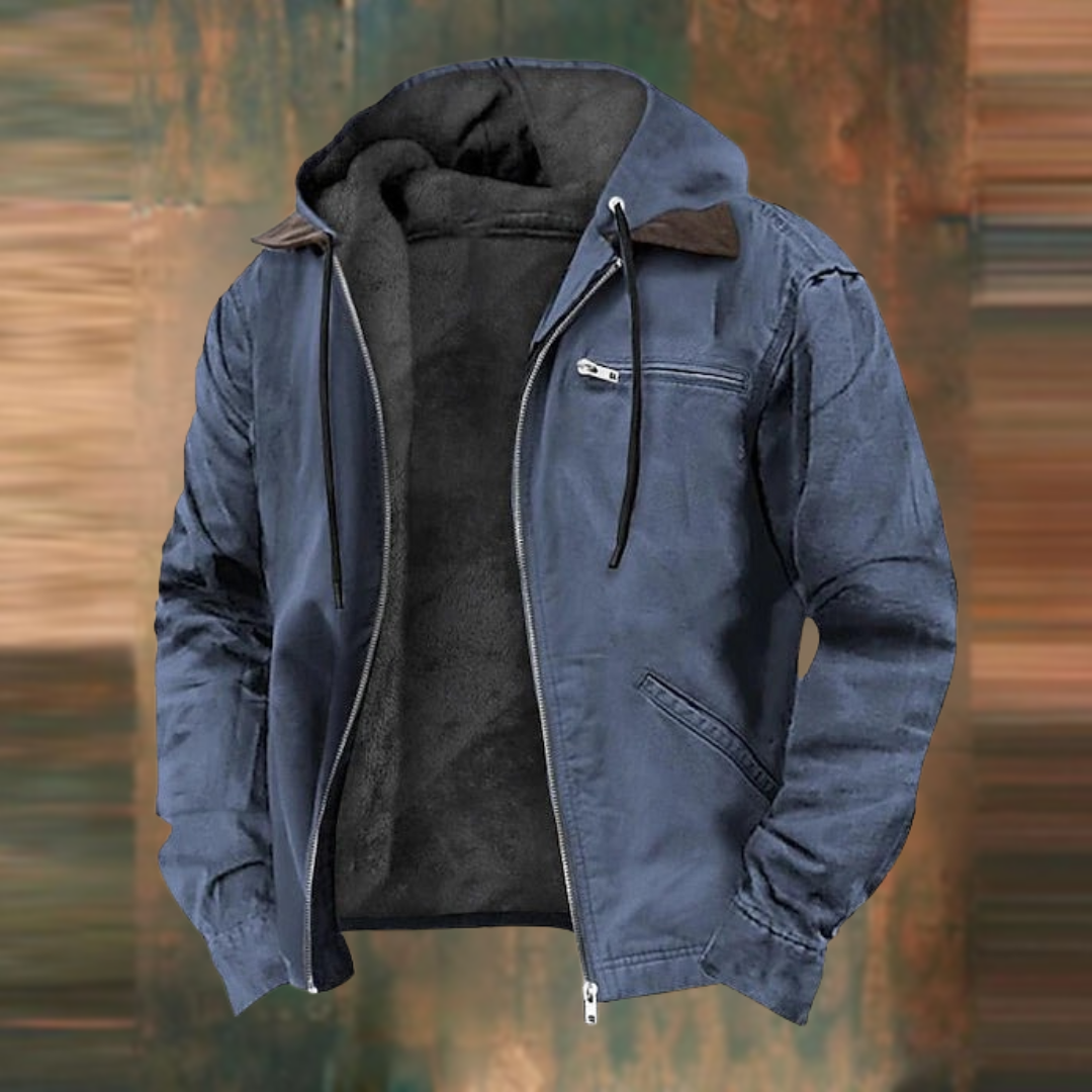 Levoire | Manteau D'Automne Élégant Bleu