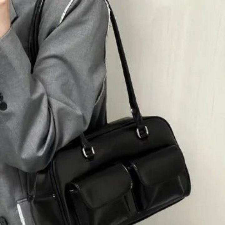 Levoire | Sac À Bandoulière Pour Femmes Vintage Noir 28x16x10cm