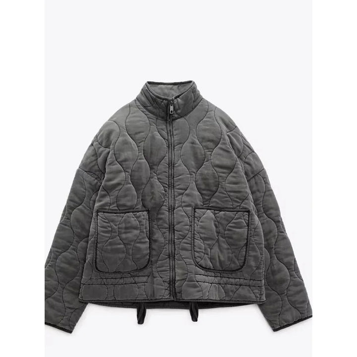 Levoire | Veste À Capuche Avec Poches Gris