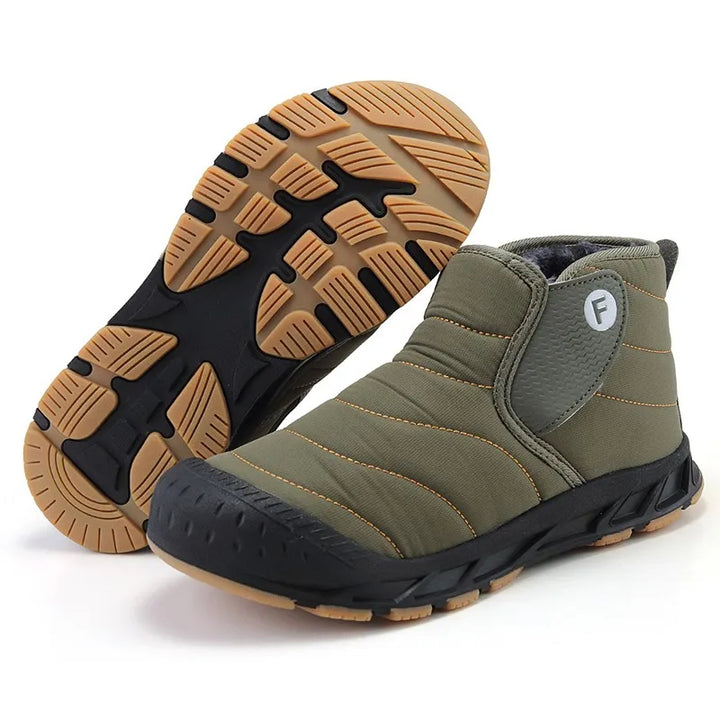 Levoire | Bottines Lisses Et Protectrices En Fausse Fourrure