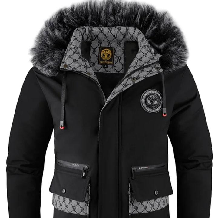 Levoire | Veste à capuche à manches longues avec poches profondes Noir