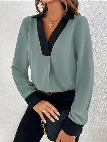 Levoire | Rento Long Sleeve V Neck Shirt