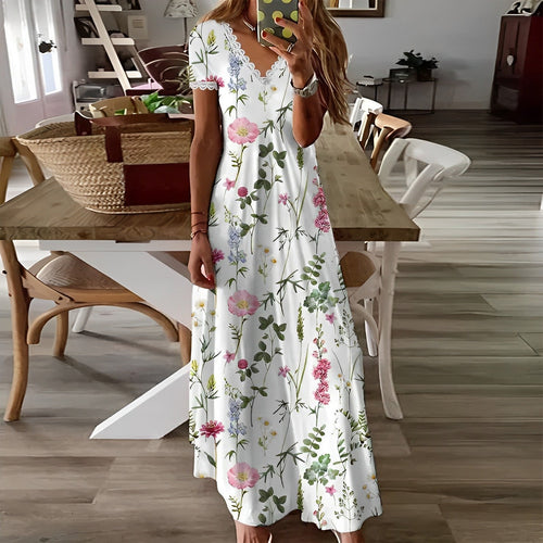 Levoire | Robe Fleurie Élégante Pour Occasions Spéciales