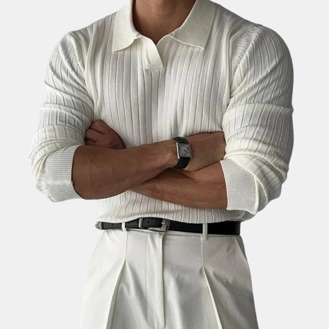 Levoire | Chemise Polo Blanc