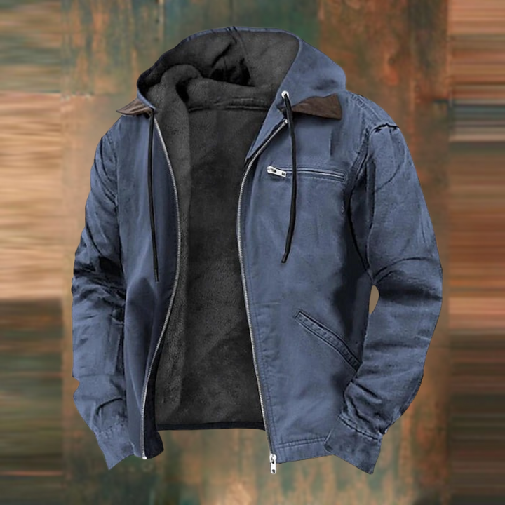 Levoire | Veste D'Automne Cool Et Élégante Pour Hommes Bleu