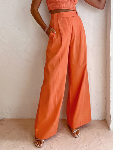Levoire | Pantalons Larges Taille Haute Rennot