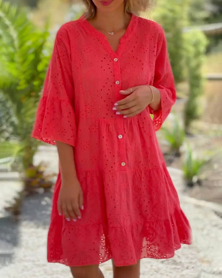 Levoire | Robe D'Été Fluide En Mélange De Coton