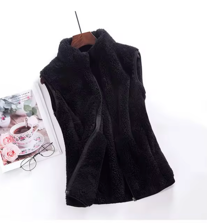 Levoire | Gilet Confortable Pour Femmes Pour Les Jours Froids Noir