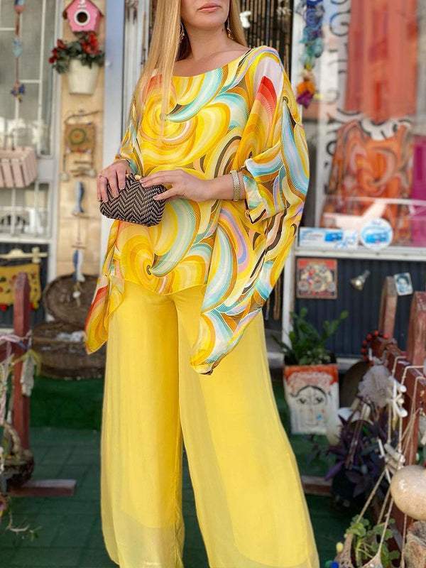 Levoire | Bunt Chiffon Ensemble Deux Pièces