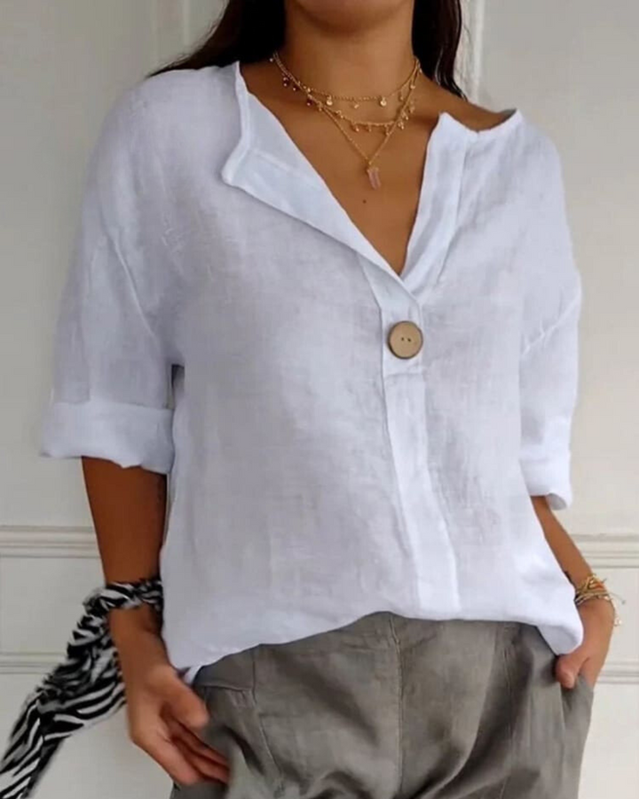 Levoire | Chemise en coton et en lin