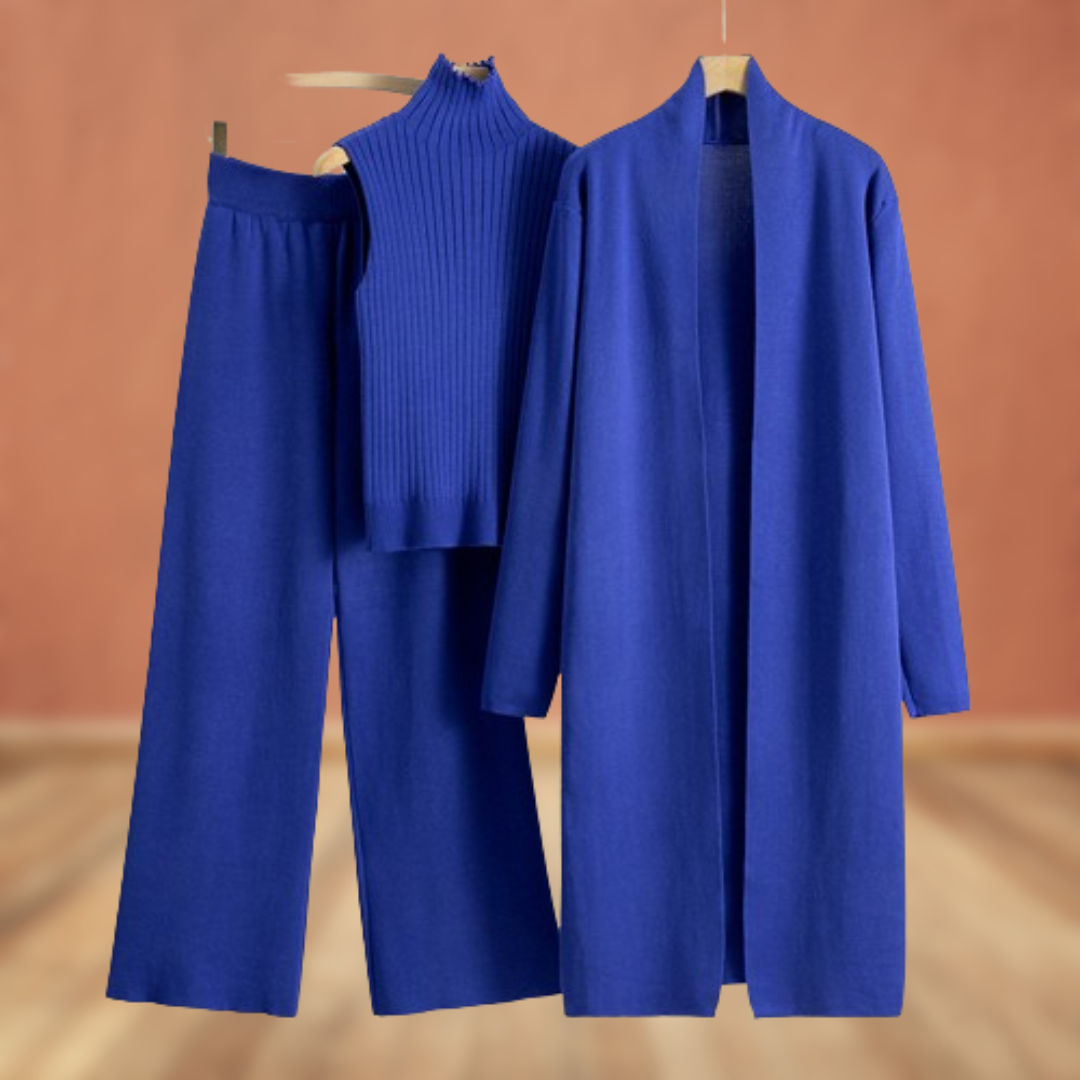 Levoire | Ensemble de trois pièces Blu Taille Unique