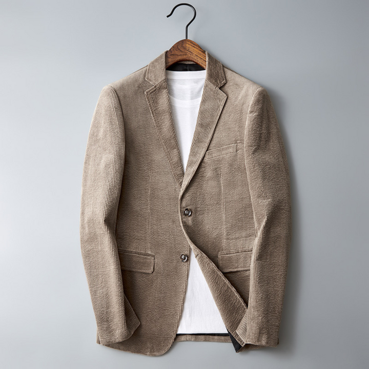 Levoire | Blazer Chic Pour Hommes Pour Occasions Formelles Braun