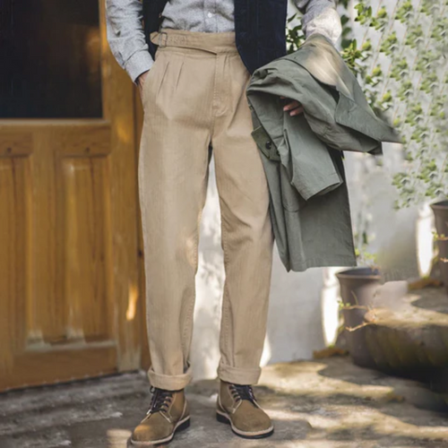 Levoire | Pantalon Gurkha Pour Hommes Baggy