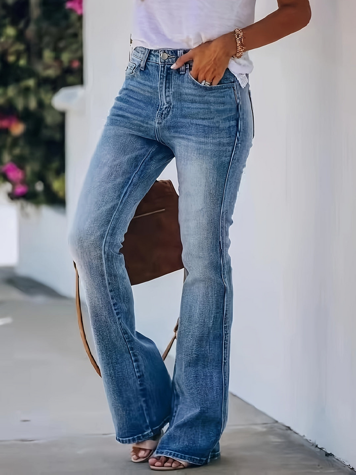 Levoire | Jean flare taille haute pour femmes