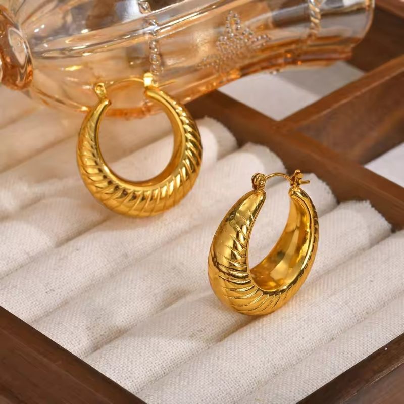 Levoire | Boucles D'Oreilles Kulta Hoop Avec Structure