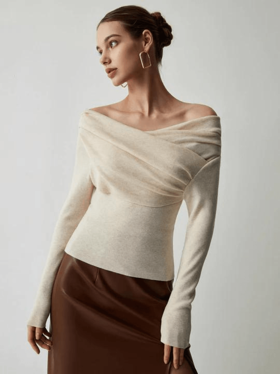 Levoire | Rento Pull À Manches Longues Slim Épaule