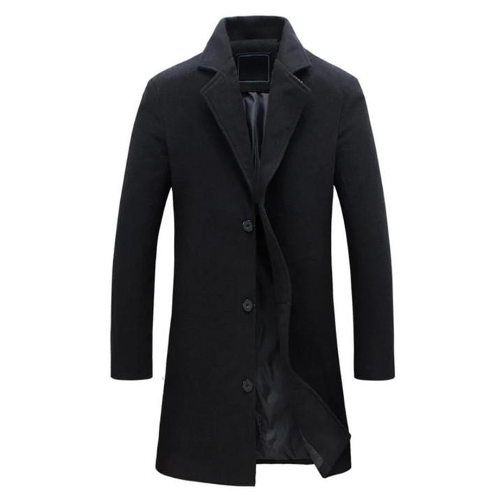 Levoire | Manteau Pour Hommes Chaud Noir