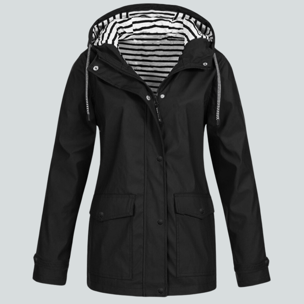 Levoire | Veste de pluie élégante Noir (Il ne reste que 8 unités)