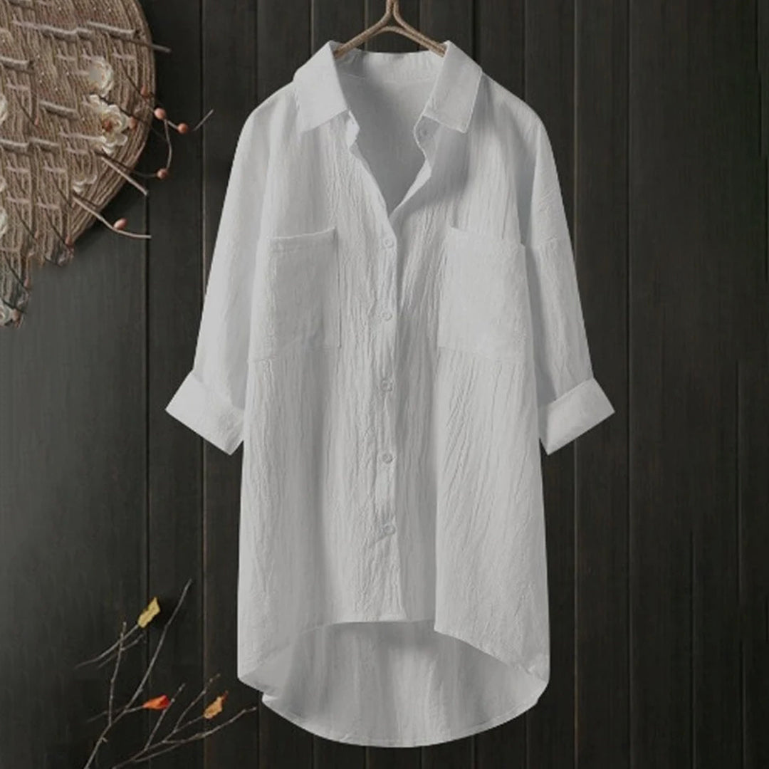 Levoire | Chemise Longue Et Surdimensionnée À Boutons Pour - Femmes - Décontractée Noir