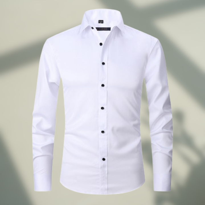 Levoire | Chemise élastique élégante Bianco