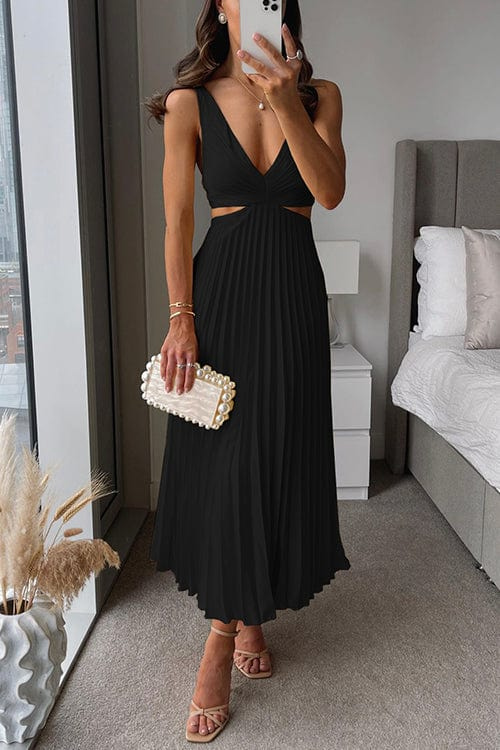 Levoire | Robe plissée Noir