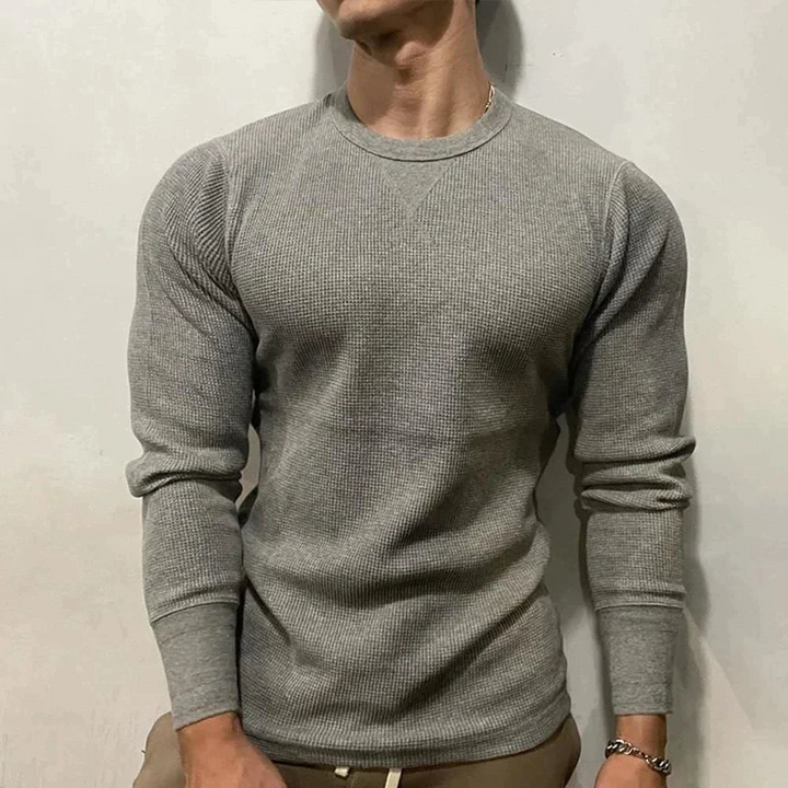 Levoire | Pull Manches Longues FR Hommes Gris