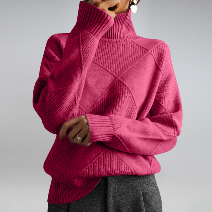 Levoire | Col Montant De Haute Qualité Rosa