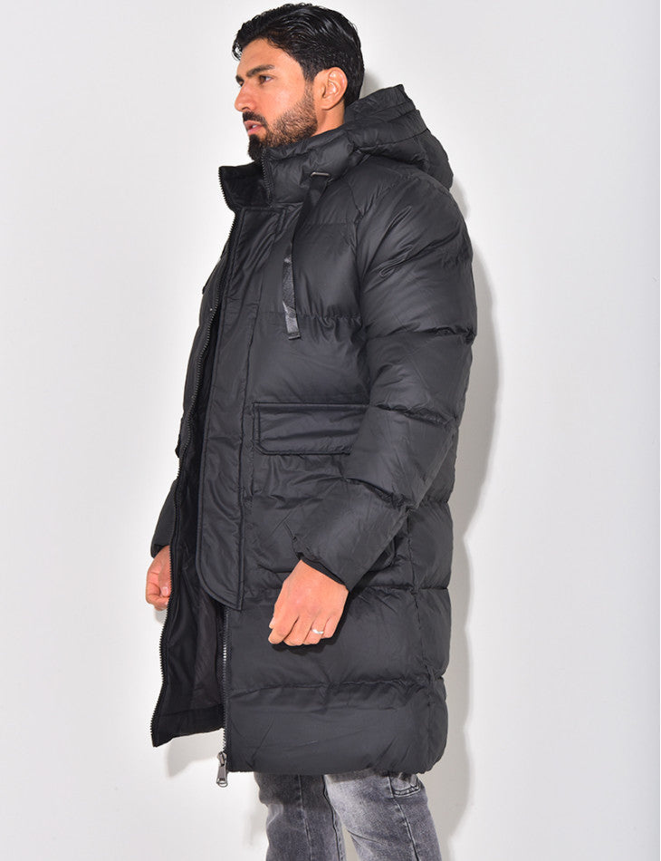 Levoire | Jacket Hommes Capuche Noir Noir