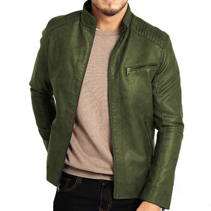 Levoire | Chic Veste Hommes Style Moderne Vert