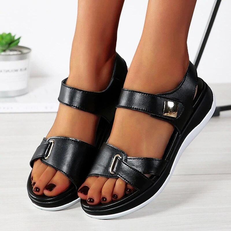 Levoire | Sandales Orthopédiques Pour Femmes Chanda Noir