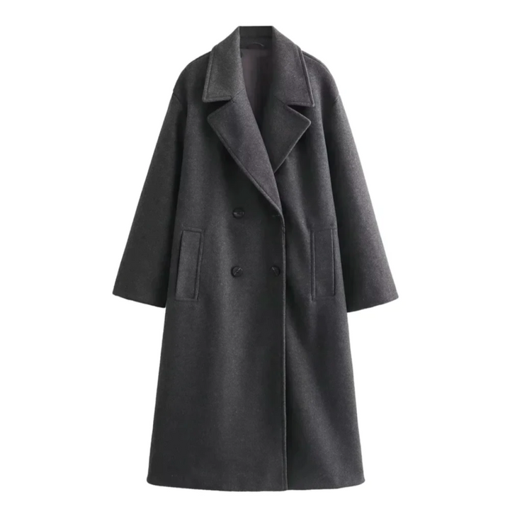 Levoire | Plus Long Manteau FR Femmes FR Le Look Chic Gris