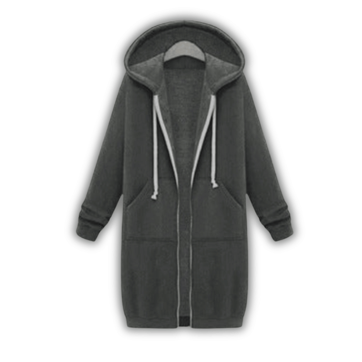 Levoire | Veste À Capuche Elzna Gris foncé