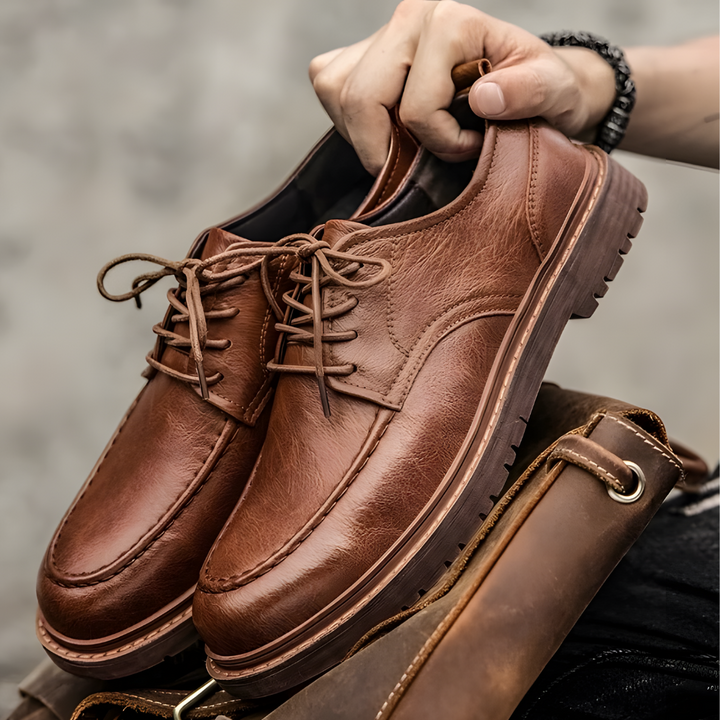 Levoire | Lacets pour hommes confortables Braun