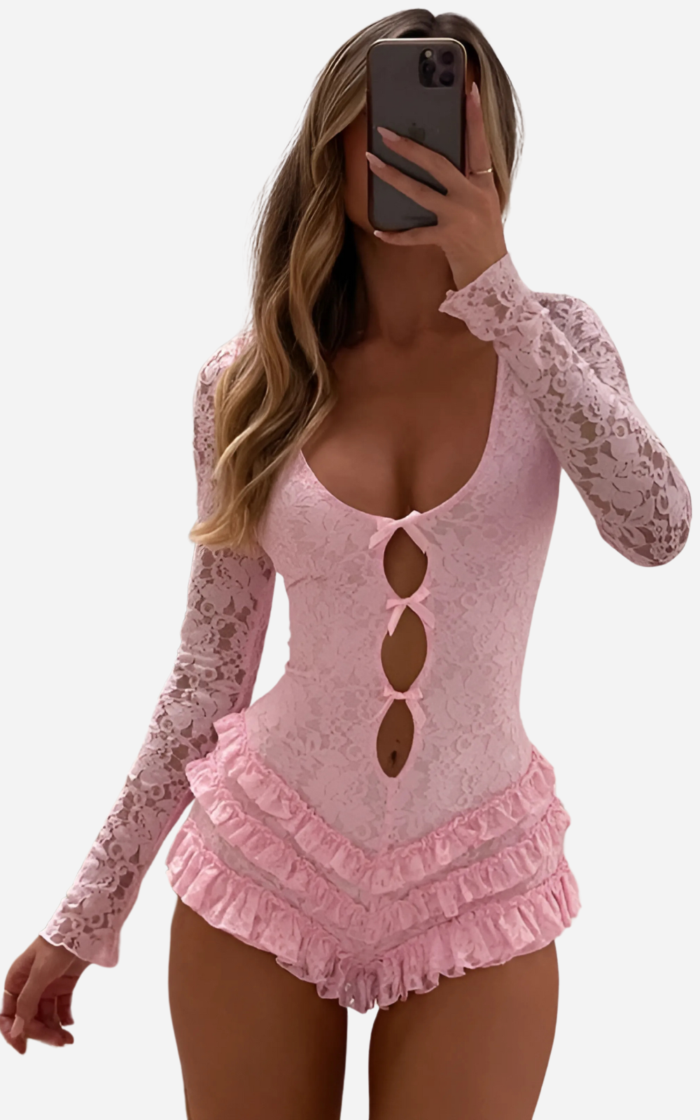 Levoire | Femme Cheveux Rose Douceur Et Charme