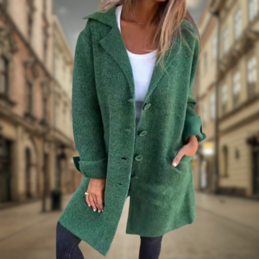 Levoire | Veste trench d'automne Verde