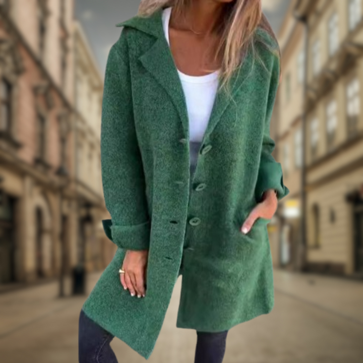 Levoire | Veste trench d'automne Verde