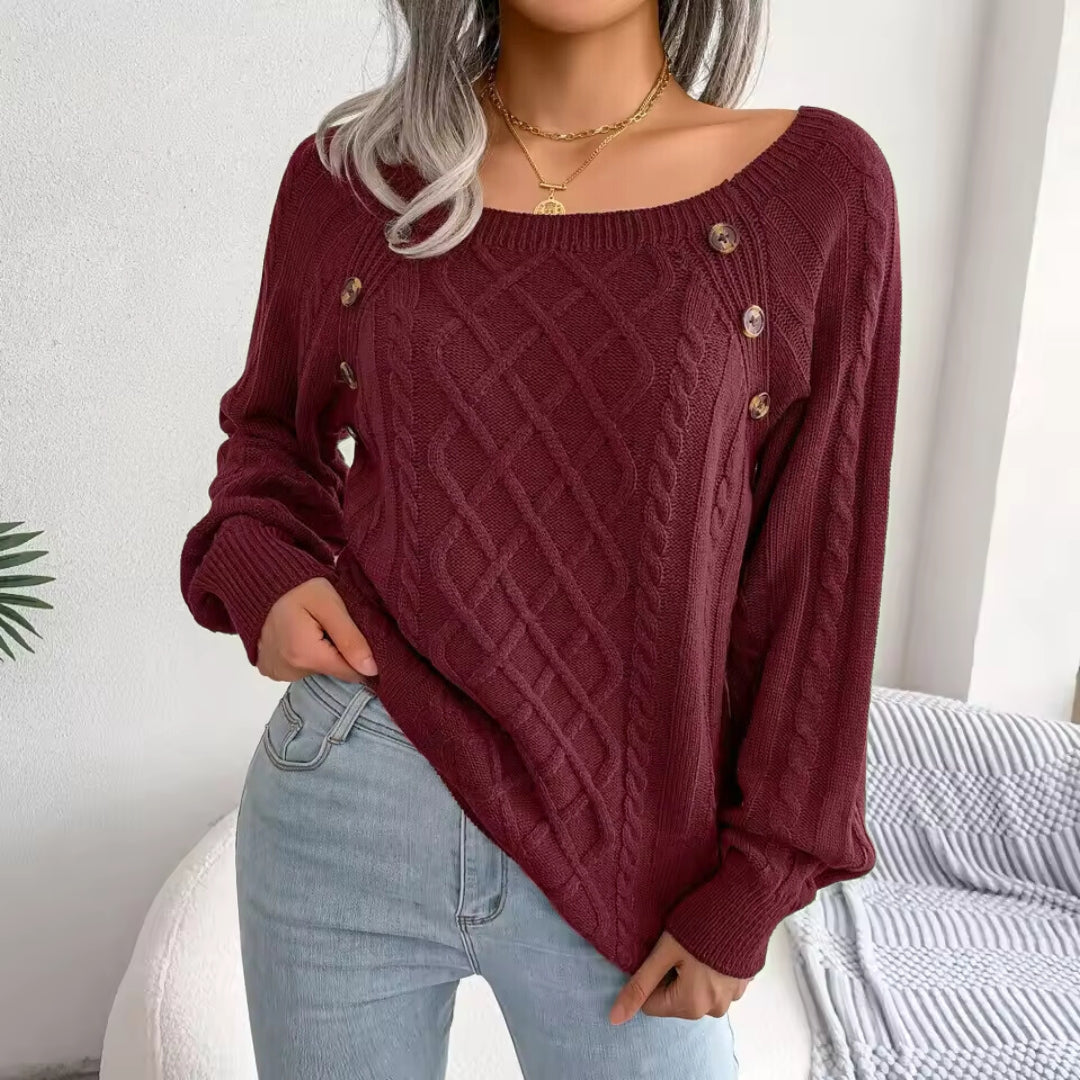 Levoire | Pull Élégant Pour Une Élégance Intemporelle Bordeaux