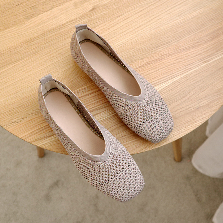 Levoire | Les ballerines élégantes et confortables pour le printemps/été Beige