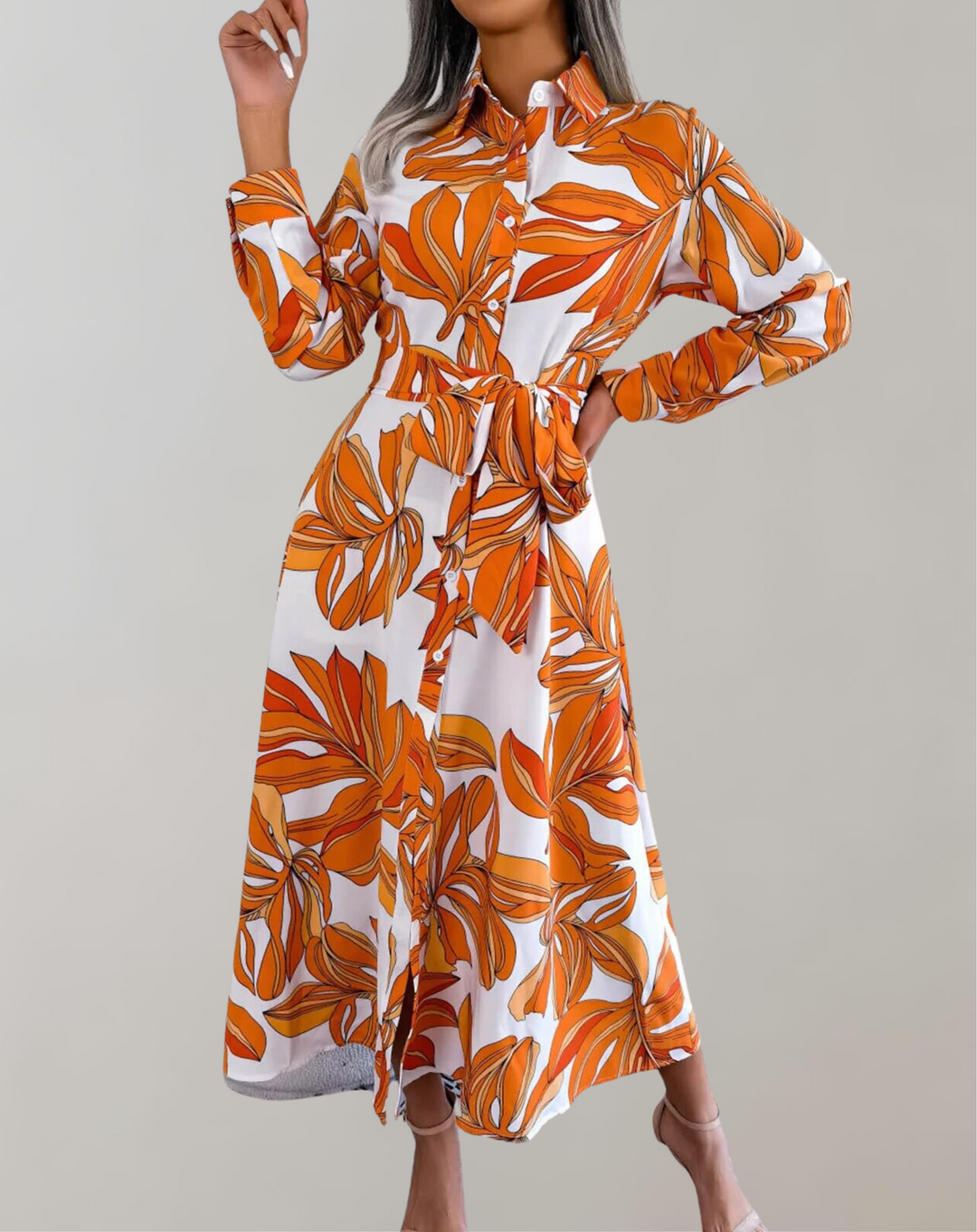 Levoire | Classique et confortable tenue d'hiver Orange