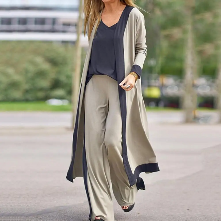 Levoire | Chic Ensemble De Loisirs Pour Femmes Khaki